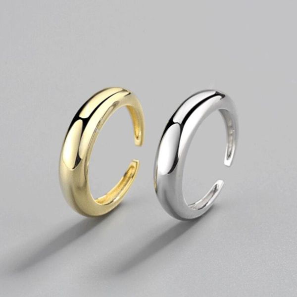 cluster rings 2021 925 sterling silver ring for women fashion jewelry gifts simple smooth gold girl party accessories kofsac, Golden;silver
cluster rings 2021 925 sterling silver ring for women fashion jewelry gifts simple smooth gold girl party accessories kofsac, Golden;silver
