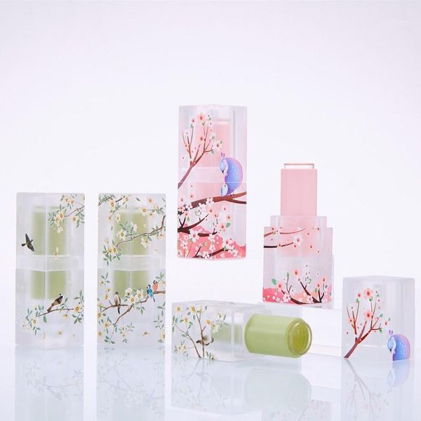 storage bottles & jars 12.1mm lipstick container square pink green 3d flower pattern tube empty cosmetic lip packaging 10/30pcs
storage bottles & jars 12.1mm lipstick container square pink green 3d flower pattern tube empty cosmetic lip packaging 10/30pcs
