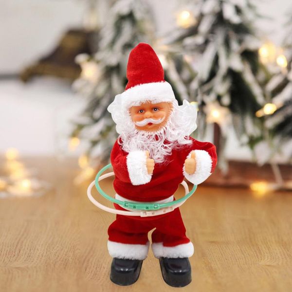 party favor christmas decoration electric musical toy santa claus doll gift for home
party favor christmas decoration electric musical toy santa claus doll gift for home
