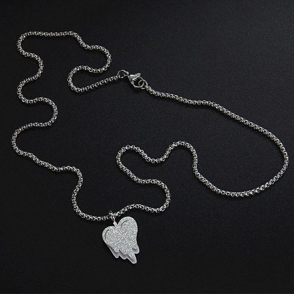 pendant necklaces necklace for womens dissolve heart couple stainless steel chain simple 2021 fashion lovers jewelry, Silver
pendant necklaces necklace for womens dissolve heart couple stainless steel chain simple 2021 fashion lovers jewelry, Silver