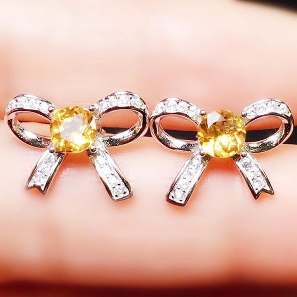 stud natural real citrine bowknot style earring 925 sterling silver 0.4ct*2pcs gemstone fine jewelry for men or women x21896, Golden;silver
stud natural real citrine bowknot style earring 925 sterling silver 0.4ct*2pcs gemstone fine jewelry for men or women x21896, Golden;silver