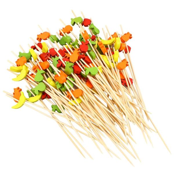 forks 100pcs picks cocktail fruit appetizer drink sticks disposable wood toothpicks party supplies 12cm (color fruit)
forks 100pcs picks cocktail fruit appetizer drink sticks disposable wood toothpicks party supplies 12cm (color fruit)