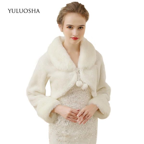wraps & jackets yuluosha autumn winter plush white shawl wedding bridal dress imitation fur bridesmaid sleeveless long-sleeved coat
wraps & jackets yuluosha autumn winter plush white shawl wedding bridal dress imitation fur bridesmaid sleeveless long-sleeved coat