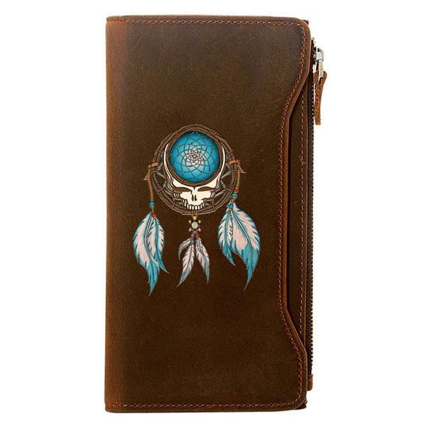 wallets vintage dreamcatcher skull holder package genuine leather zipper wallet men long clutch purse gift, Red;black
wallets vintage dreamcatcher skull holder package genuine leather zipper wallet men long clutch purse gift, Red;black