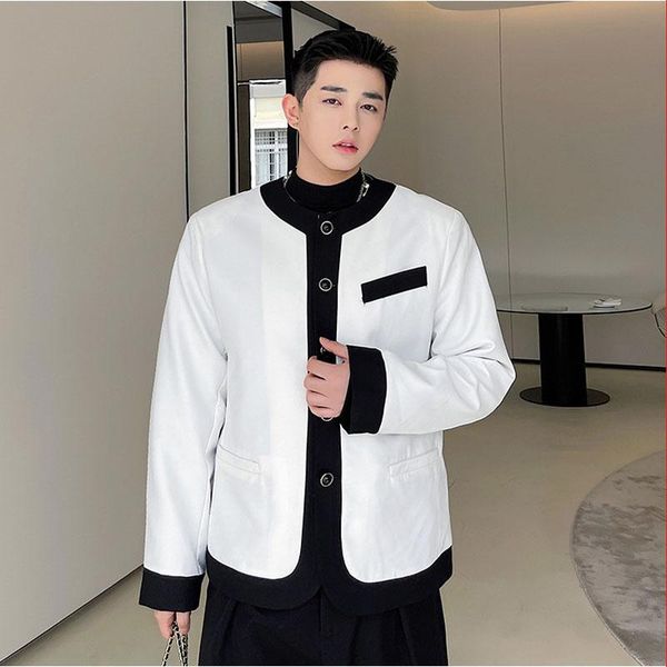 men's suits & blazers men vintage brand fashion loose casual jacket spring autumn women streetwear korean style coat outerwear, White;black
men's suits & blazers men vintage brand fashion loose casual jacket spring autumn women streetwear korean style coat outerwear, White;black
