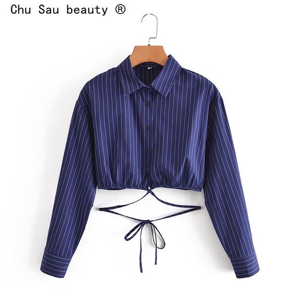 women's blouses & shirts 2021 summer casual cardigan long sleeve lapel loose striped hem lace short women crop top, White
women's blouses & shirts 2021 summer casual cardigan long sleeve lapel loose striped hem lace short women crop top, White