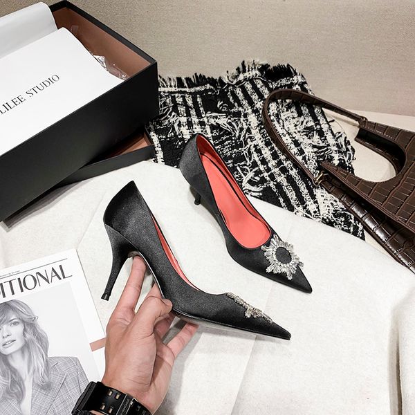 sandals spring european american autumn toe pointed high heels shoes of women stiletto single decoration sun buckle i5t9, Black
sandals spring european american autumn toe pointed high heels shoes of women stiletto single decoration sun buckle i5t9, Black