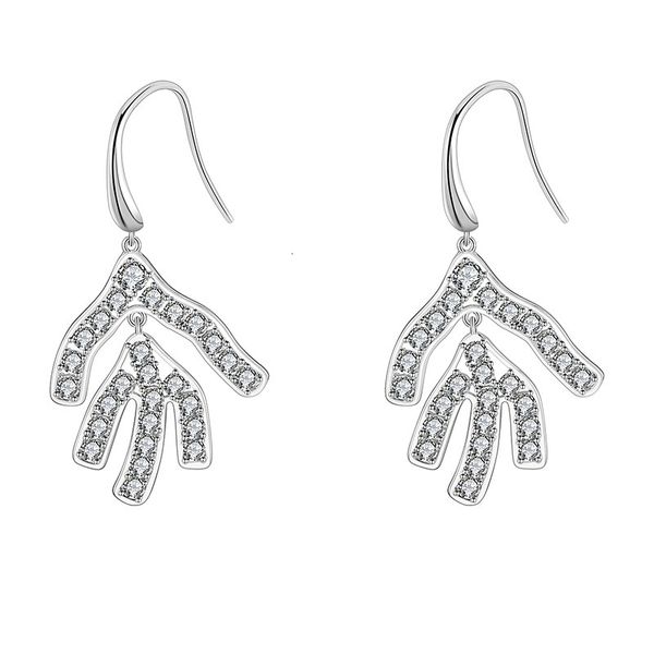 dangle earrings japanese diamond studded temperament twig dry party dinner decorative, Silver
dangle earrings japanese diamond studded temperament twig dry party dinner decorative, Silver