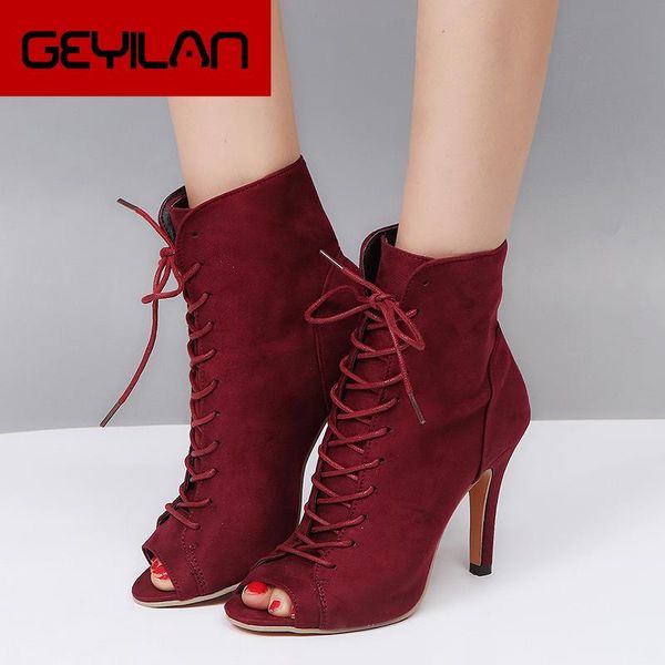 explosion models female roman lace-up boots fine with fish mouth super high-heeled large size summer sandals sc-50, Black
explosion models female roman lace-up boots fine with fish mouth super high-heeled large size summer sandals sc-50, Black