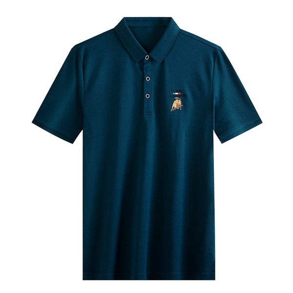 2021 summer new t-shirt cotton men's t-shirt trend half poio lapel slim short sleeve, White;black
2021 summer new t-shirt cotton men's t-shirt trend half poio lapel slim short sleeve, White;black