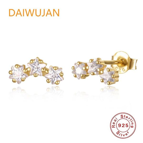 stud daiwujan ins fashion 925 sterling silver earrings for women gold color stars zircon small party fine jewelry, Golden;silver
stud daiwujan ins fashion 925 sterling silver earrings for women gold color stars zircon small party fine jewelry, Golden;silver