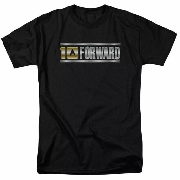star trek ten forward t shirt licensed sci-fi tv classic tee new black, White;black
star trek ten forward t shirt licensed sci-fi tv classic tee new black, White;black