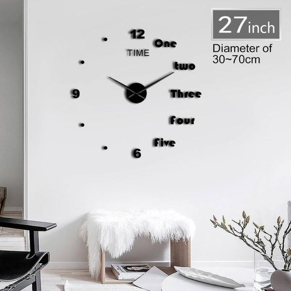 wall clocks 1piece diy english letters clock watch giant frameless 3d large number mirror sticker living room decor
wall clocks 1piece diy english letters clock watch giant frameless 3d large number mirror sticker living room decor