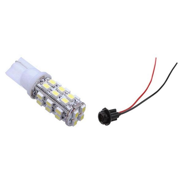 pcs t10 501 w5w 3528 smd 28 led night light bulb & 1 2 socket connector adapter plug car headlights
pcs t10 501 w5w 3528 smd 28 led night light bulb & 1 2 socket connector adapter plug car headlights