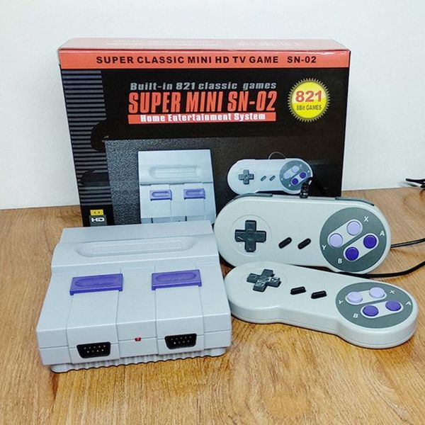 portable game players mini hd retro tv video handheld family 8 bit console built-in 821 games with dual wired gamepad controller
portable game players mini hd retro tv video handheld family 8 bit console built-in 821 games with dual wired gamepad controller