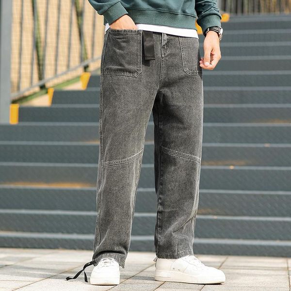 men's pants color: gray blue jeans men fashion loose harem 2021 denim more size m-4xl, Black
men's pants color: gray blue jeans men fashion loose harem 2021 denim more size m-4xl, Black
