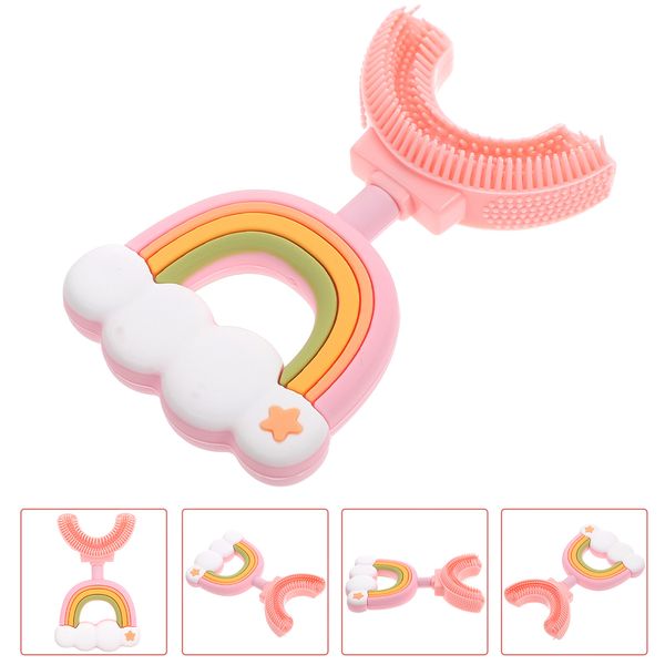 teethers adorable u-shape kids toothbrush comfortable handheld tooth brush for children
teethers adorable u-shape kids toothbrush comfortable handheld tooth brush for children