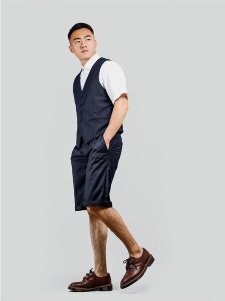 homemade men's retro casual shorts italian high waist gurkha bermuda navy button pants knee length, White;black
homemade men's retro casual shorts italian high waist gurkha bermuda navy button pants knee length, White;black
