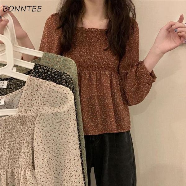 women's blouses & shirts blouse women sweet korean style lovely ladies simple lantern sleeve ruffles square collar thin prairie chic ho, White
women's blouses & shirts blouse women sweet korean style lovely ladies simple lantern sleeve ruffles square collar thin prairie chic ho, White