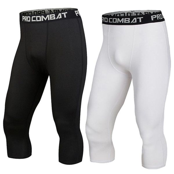 running pants men tights sports leggings sportswear compression base laye trousers jogger fitness gym basketball shorts 3/4, Black;blue
running pants men tights sports leggings sportswear compression base laye trousers jogger fitness gym basketball shorts 3/4, Black;blue