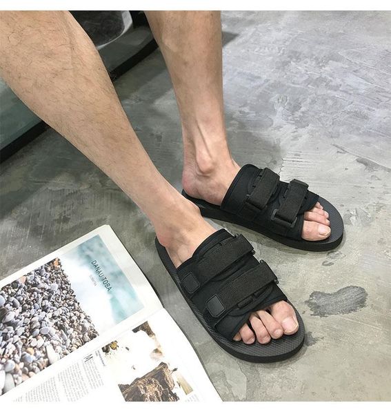 slippers summer slippers dual-purpose outdoor wear beach shoes men's sandals, Black
slippers summer slippers dual-purpose outdoor wear beach shoes men's sandals, Black