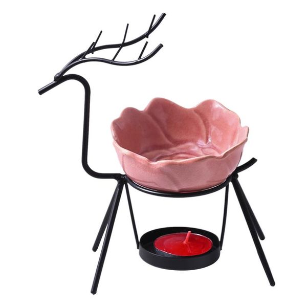 creative stainless steel deer oil burner reindeer tea light candle holder and wax warmer essential fragrance lamps
creative stainless steel deer oil burner reindeer tea light candle holder and wax warmer essential fragrance lamps