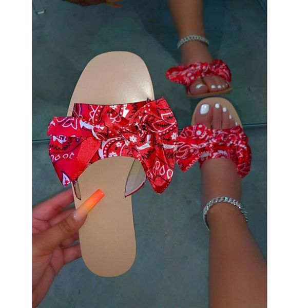 summer woman slippers fashion open toe flat bow sandals outdoor beach shoes plus size 43, Black
summer woman slippers fashion open toe flat bow sandals outdoor beach shoes plus size 43, Black
