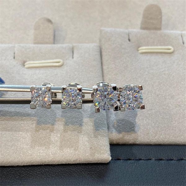 stud the 925 silver 1 ct total 2 excellent cut d color moissanite cow head earrings rose gold pass diamond test, Golden;silver
stud the 925 silver 1 ct total 2 excellent cut d color moissanite cow head earrings rose gold pass diamond test, Golden;silver