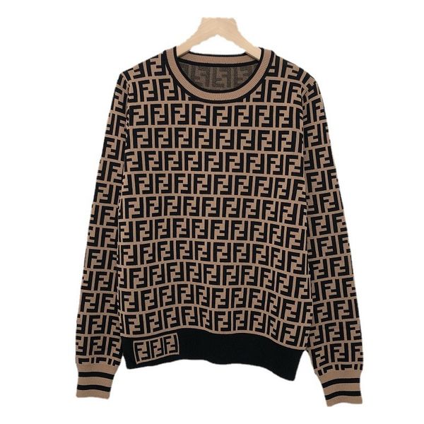 sweater knit 2021 early autumn thin double f letter jacquard old decor round neck long sleeve fashion brand ted top, White;black
sweater knit 2021 early autumn thin double f letter jacquard old decor round neck long sleeve fashion brand ted top, White;black