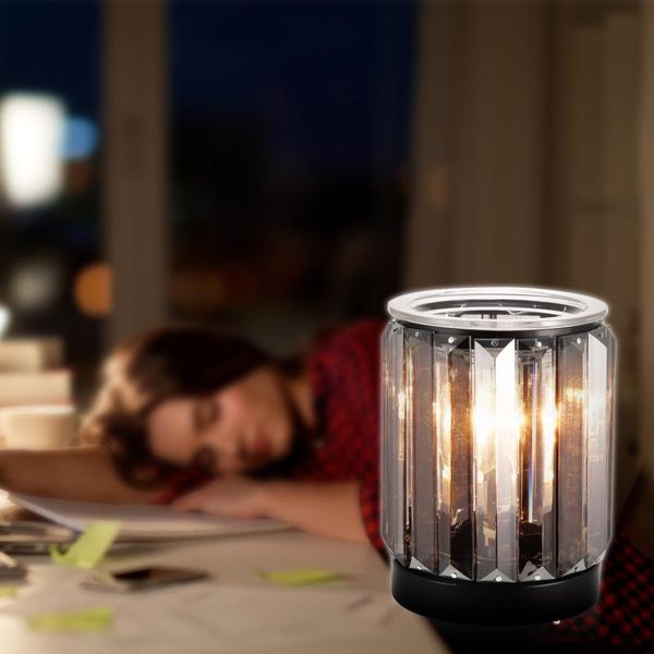 fragrance lamps crystal lampshade powerful electric aroma light detachable essential warmer oil diffuser with led night lamp for home
fragrance lamps crystal lampshade powerful electric aroma light detachable essential warmer oil diffuser with led night lamp for home