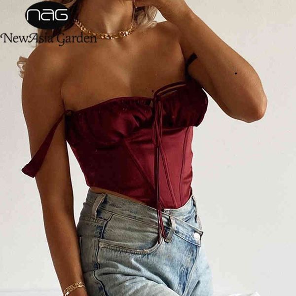newasia corset y2k cami women boned tie up cut out square neck zipper ruched padded tank satin party club casual outfits 210413, White
newasia corset y2k cami women boned tie up cut out square neck zipper ruched padded tank satin party club casual outfits 210413, White