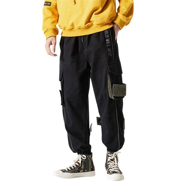 men's pants klv fashion plush and thickened overalls fashionable warm big code side pocket pure color, Black
men's pants klv fashion plush and thickened overalls fashionable warm big code side pocket pure color, Black