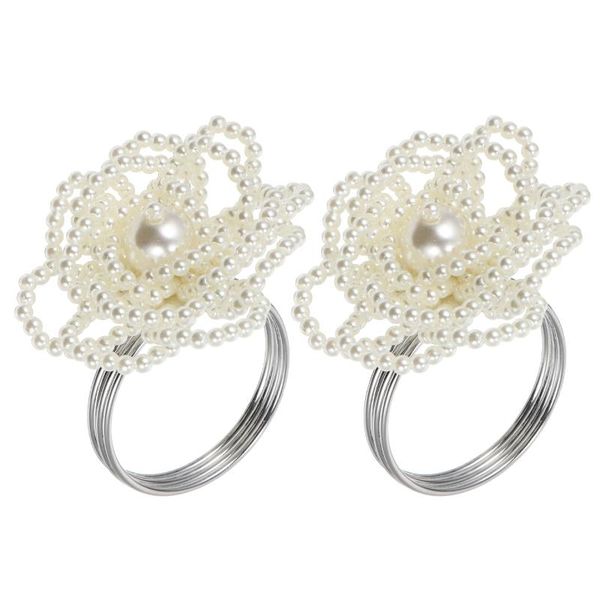 napkin rings 2pcs creative pearl inlaid buckles metal holders
napkin rings 2pcs creative pearl inlaid buckles metal holders