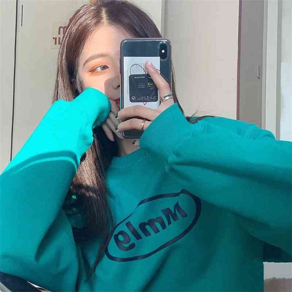 women's hoodies & sweatshirts vipautumn and winter korean ins fashion 87mm letter printed crew neck loose pullover sweater student coup, Black
women's hoodies & sweatshirts vipautumn and winter korean ins fashion 87mm letter printed crew neck loose pullover sweater student coup, Black