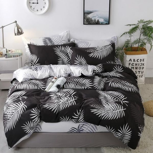 bedding sets night maple set 3/4 piece 100% cotton large comforter luxury home textile