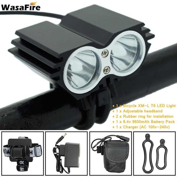 lumens bicycle headlight xm-l t6 led bike front light 8.4v 18650 battery pack & charger safety warning cycling taillight lights
lumens bicycle headlight xm-l t6 led bike front light 8.4v 18650 battery pack & charger safety warning cycling taillight lights