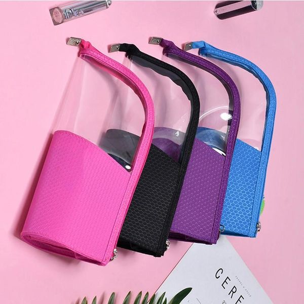 stand cosmetic bag for women clear zipper makeup brush holder organizer toiletry travel female 2021 waterproof bags & cases
stand cosmetic bag for women clear zipper makeup brush holder organizer toiletry travel female 2021 waterproof bags & cases