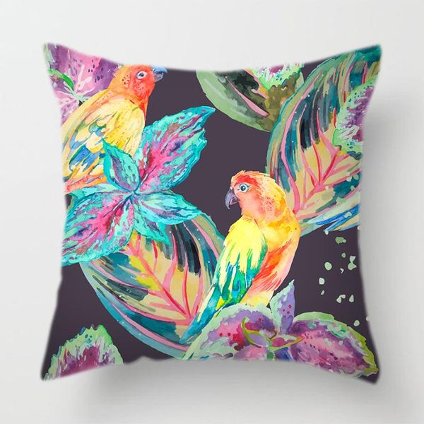 cushion/decorative pillow 2021 single-sided printing polyester cushion cover rainbow tropical plants parrot bird decorative green case dakim
cushion/decorative pillow 2021 single-sided printing polyester cushion cover rainbow tropical plants parrot bird decorative green case dakim