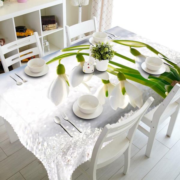 table cloth pastoral 3d tablecloth white morning glory pattern waterproof washing thicken rectangular wedding home textile
table cloth pastoral 3d tablecloth white morning glory pattern waterproof washing thicken rectangular wedding home textile
