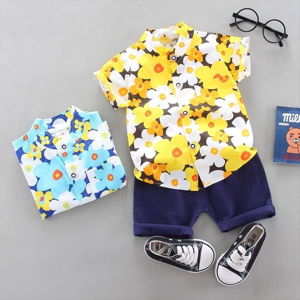 summer boy girl suit baby clothes fashion childrens cartoon print shirt casual shorts two piece set 2 3 4 yea, White 
summer boy girl suit baby clothes fashion childrens cartoon print shirt casual shorts two piece set 2 3 4 yea, White