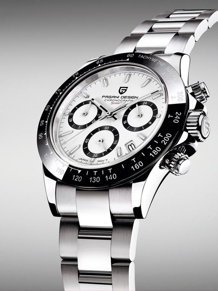 wristwatches pagani design 2021 luxury fashion men's quartz watch brand multifunctional calendar waterproof chronograph relogio, Slivery;brown
wristwatches pagani design 2021 luxury fashion men's quartz watch brand multifunctional calendar waterproof chronograph relogio, Slivery;brown