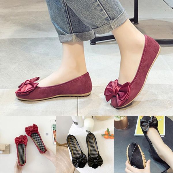 sandals women's single shoes fashion bowknot round toe flat soft beanie slip-up leisure simple sandalias mujer, Black
sandals women's single shoes fashion bowknot round toe flat soft beanie slip-up leisure simple sandalias mujer, Black