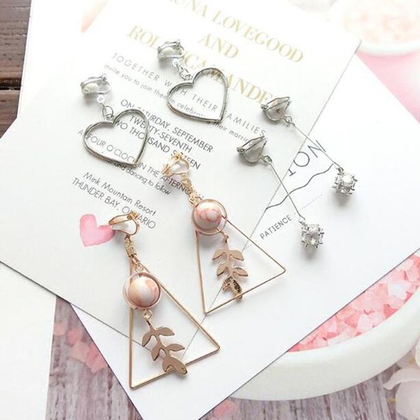 clip-on & screw back grace jun 3 pairs /set clip on earrings no pierced for women party wedding luxury fashion ear cuff bridal 11.11 jewelry, Silver
clip-on & screw back grace jun 3 pairs /set clip on earrings no pierced for women party wedding luxury fashion ear cuff bridal 11.11 jewelry, Silver