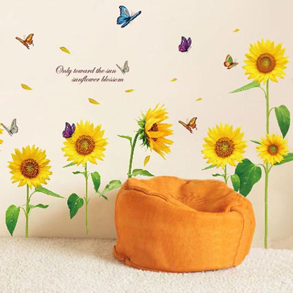 wall stickers sunflower diy sunshine removable home decor bedroom children's room decoration artwork
wall stickers sunflower diy sunshine removable home decor bedroom children's room decoration artwork