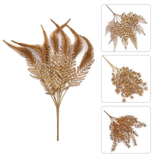 decorative flowers & wreaths shiny golden artificial plants gold silver leaf scene layout christmas decor flower bouquet glitter powder bran
decorative flowers & wreaths shiny golden artificial plants gold silver leaf scene layout christmas decor flower bouquet glitter powder bran
