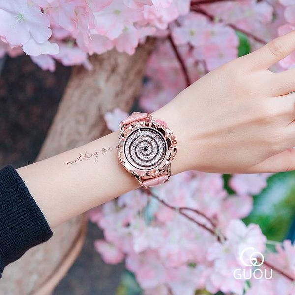 wristwatches korean style fashion watch spiral round zircon stone crystal dial rotary dermis quartz lady g6605, Slivery;brown
wristwatches korean style fashion watch spiral round zircon stone crystal dial rotary dermis quartz lady g6605, Slivery;brown