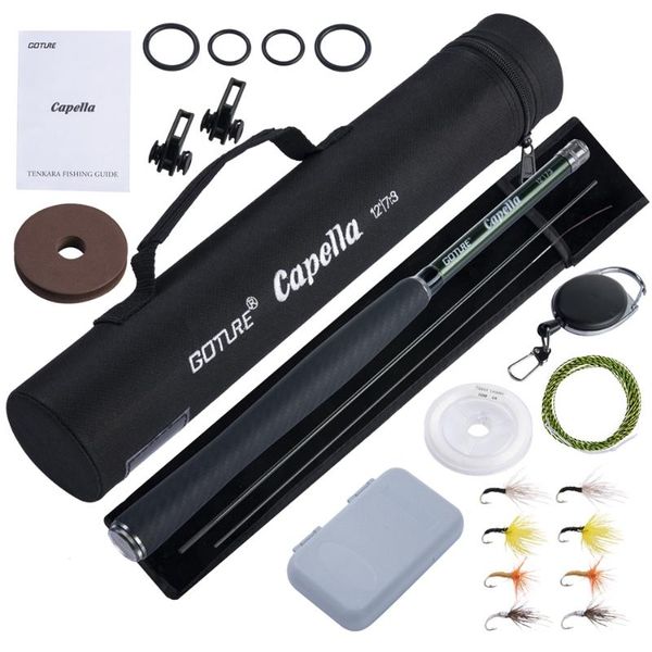goture tenkara fishing kit ultra light im8 carbon rod 3.6m 12ft with flies line accessories set reel combo
goture tenkara fishing kit ultra light im8 carbon rod 3.6m 12ft with flies line accessories set reel combo