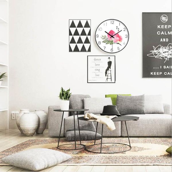 wall clock large size luxury silent movement clocks metal rounds precise sweep modern design for home decoration
wall clock large size luxury silent movement clocks metal rounds precise sweep modern design for home decoration