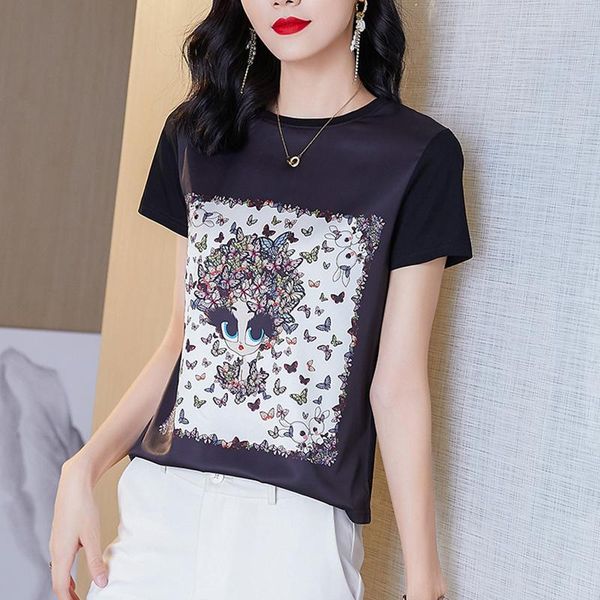 women's t-shirt bethquenoy wetement femme 2021 black tshirts woman clothes cotton short sleeve summer t shirt women camisetas mujer, White
women's t-shirt bethquenoy wetement femme 2021 black tshirts woman clothes cotton short sleeve summer t shirt women camisetas mujer, White