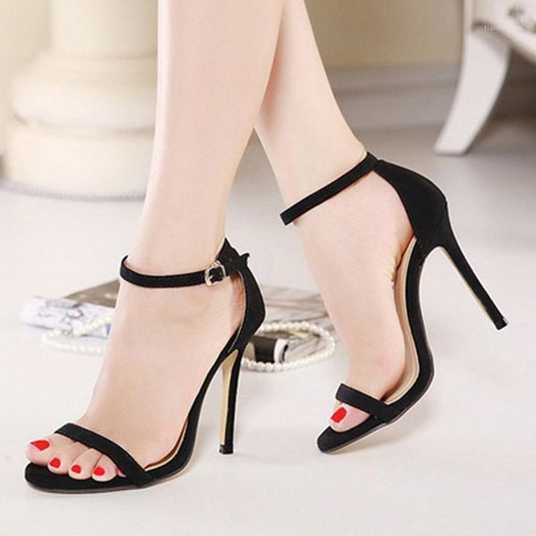 women shoes summer sandals thin high heels buckle pointed toe pumps fashion1, Black
women shoes summer sandals thin high heels buckle pointed toe pumps fashion1, Black
